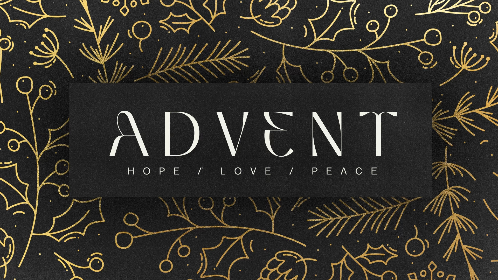 Advent Sermon Series 2024